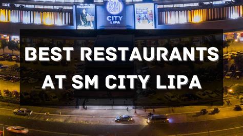 sm lipa restaurants|sm lipa cinema.